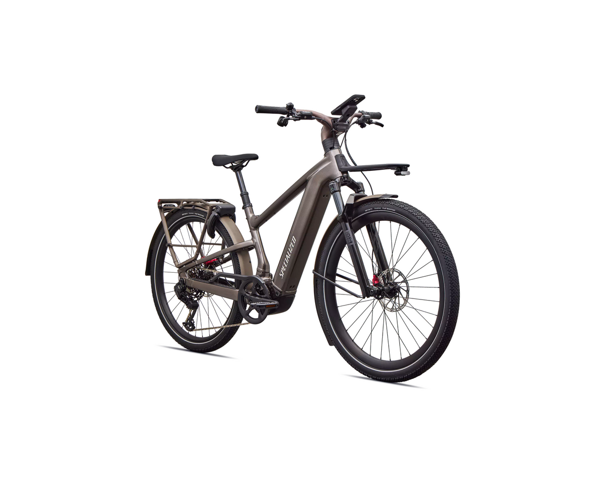 Specialized Turbo Vado 3 6.0 2027 - Gloss Warm Smoke Metallic / Satin Brushed Chrome – Herstelleransicht 2