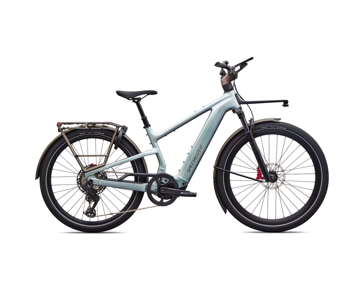 Specialized Turbo Vado 3 6.0 2027 - Gloss Agave Grey / Black Pearl – Seitenansicht