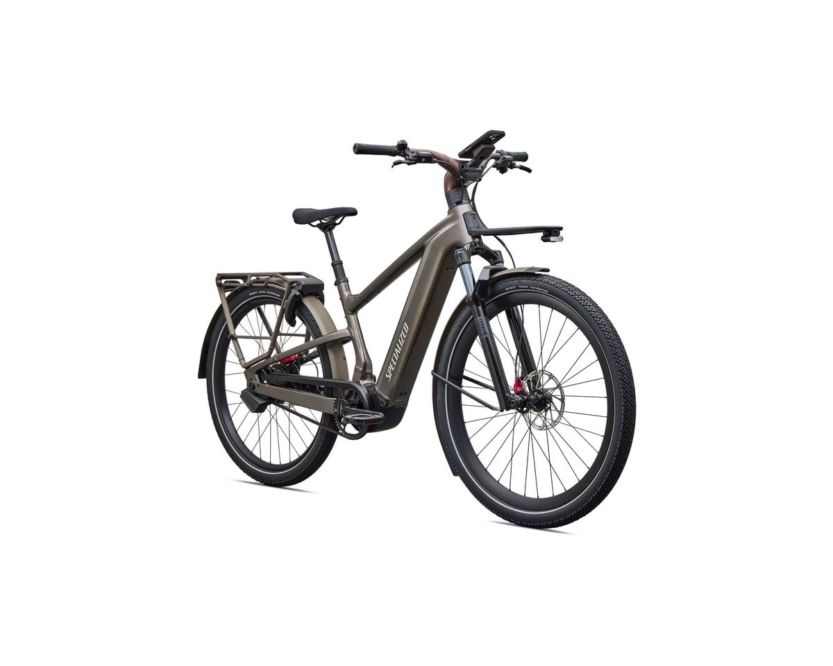 Specialized Turbo Vado 3 6.0 IGH 2027 - Gloss Warm Smoke Metallic / Satin Brushed Chrome – Herstelleransicht 2