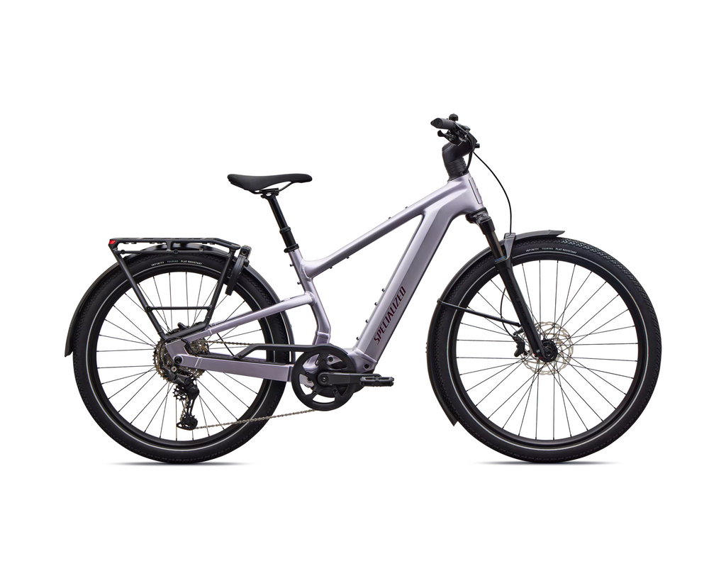 Specialized Turbo Vado 3 5.0 2027 - Gloss Amethyst Frost Metallic / Bordeaux Metallic – Seitenansicht