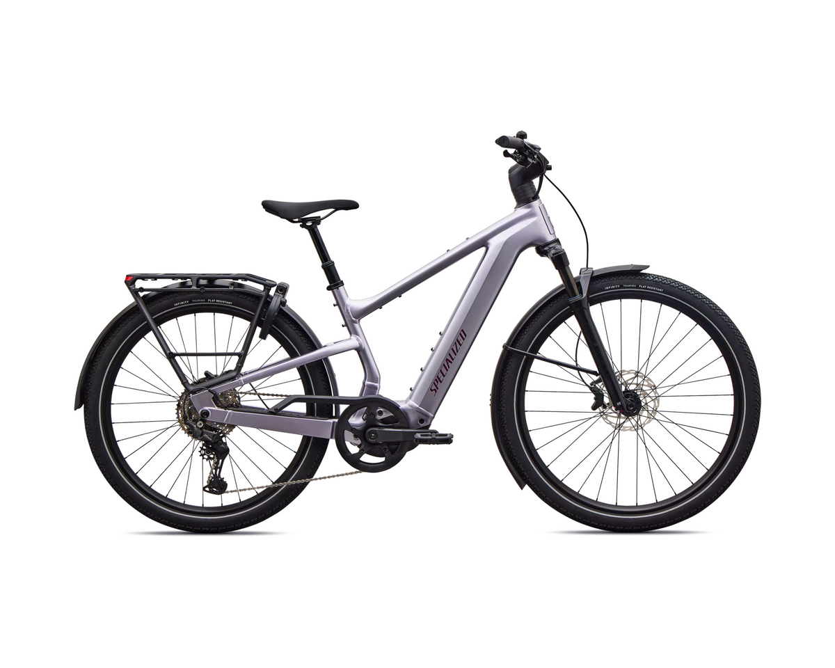 Specialized Turbo Vado 3 5.0 2027 - Gloss Amethyst Frost Metallic / Bordeaux Metallic – Seitenansicht