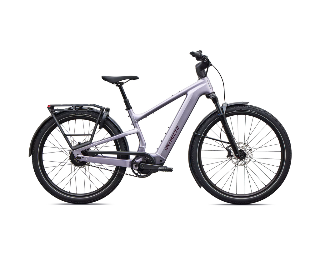 Specialized Turbo Vado 3 5.0 IGH 2027 - Gloss Amethyst Frost Metallic / Bordeaux Metallic – Seitenansicht