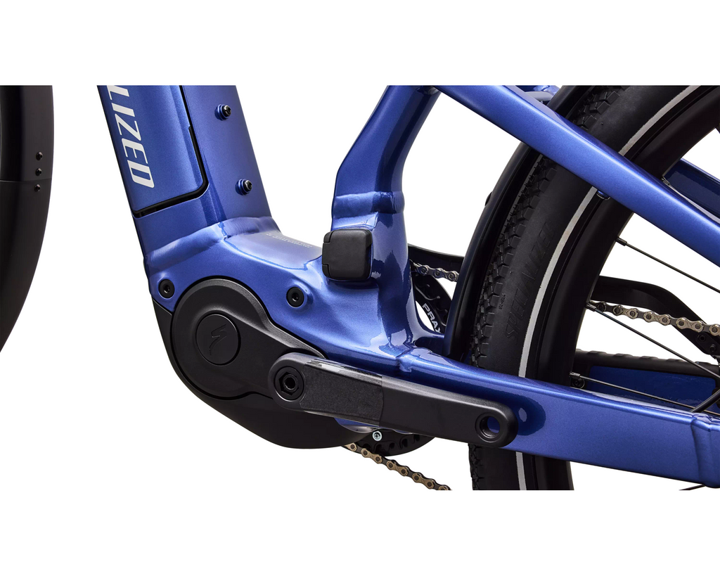 Specialized Turbo Vado 3 4.0 2027 - Gloss Pacific Blue / Dune White – Herstelleransicht 7