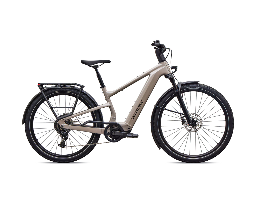 Specialized Turbo Vado 3 4.0 2027 - Gloss Sandstone Metallic / Warm Smoke Metallic – Seitenansicht