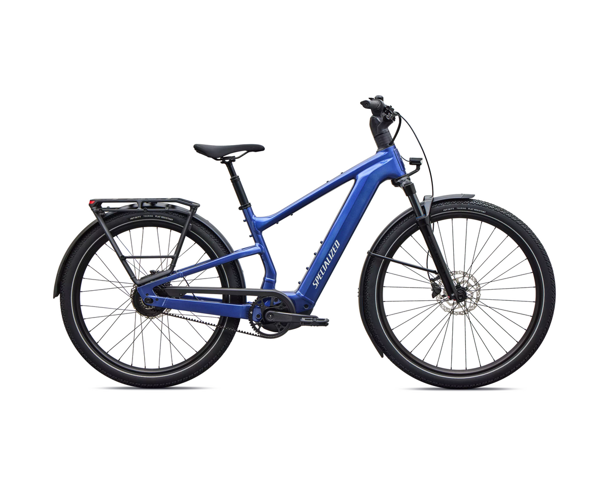 Specialized Turbo Vado 3 4.0 IGH 2027 - Gloss Pacific Blue / Dune White – Seitenansicht