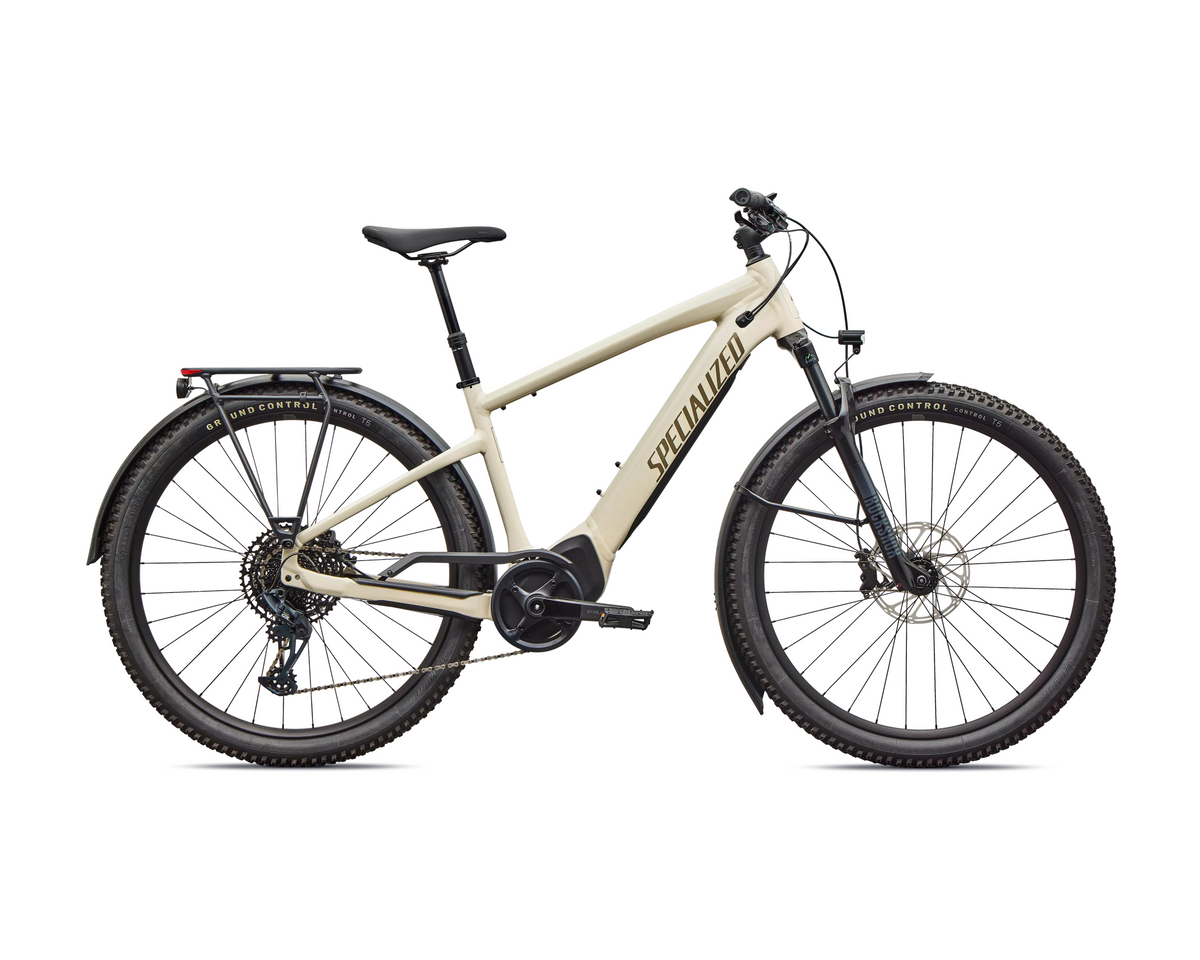 Specialized Turbo Tero 5.0 EQ 2026 - Gloss White Mountains / Gun Metal – Seitenansicht
