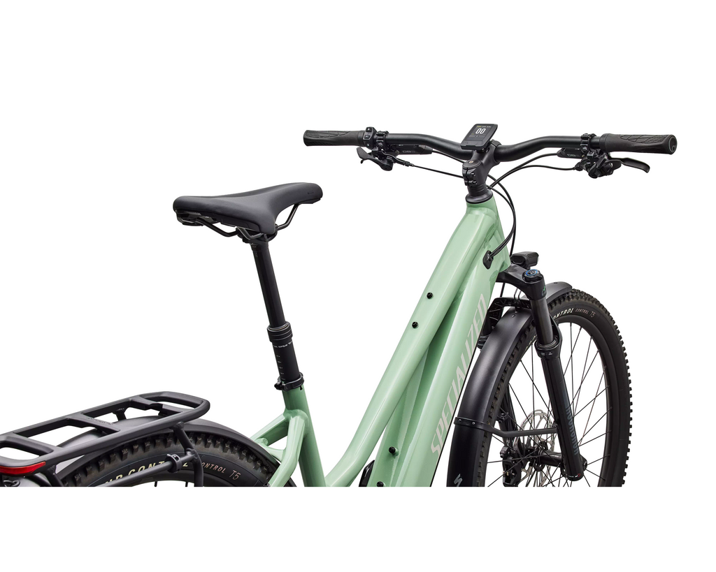 Specialized Turbo Tero 5.0 EQ Step-Through 2026 - Gloss Pistachio / Dolomite – Herstelleransicht 4