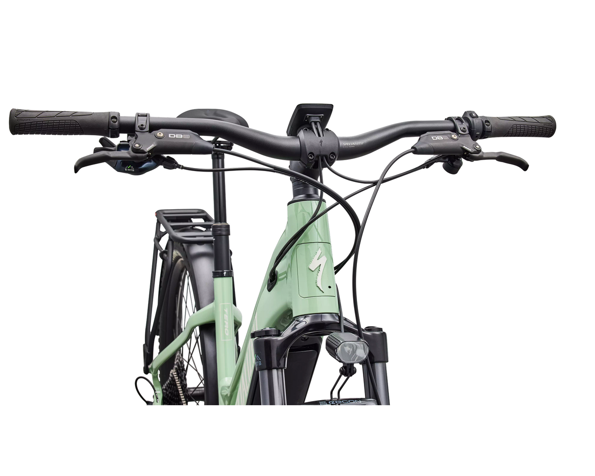 Specialized Turbo Tero 5.0 EQ Step-Through 2026 - Gloss Pistachio / Dolomite – Herstelleransicht 5