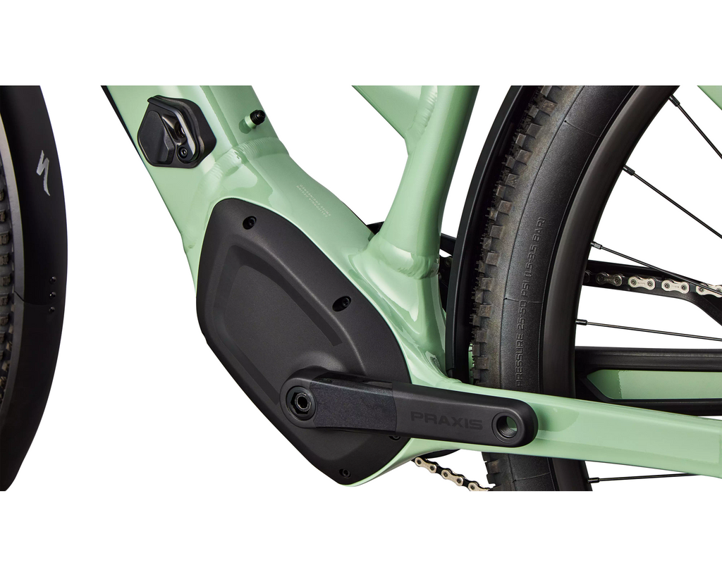 Specialized Turbo Tero 5.0 EQ Step-Through 2026 - Gloss Pistachio / Dolomite – Herstelleransicht 7