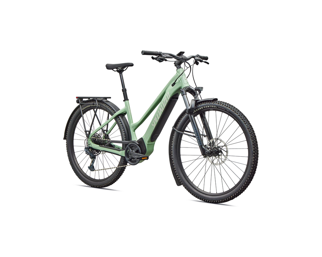 Specialized Turbo Tero 5.0 EQ Step-Through 2026 - Gloss Pistachio / Dolomite – Herstelleransicht 2
