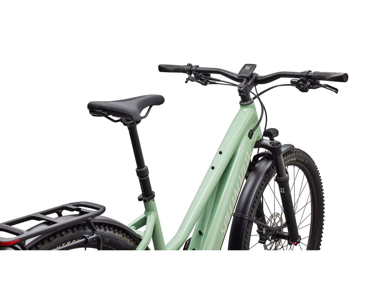 Specialized Turbo Tero 4.0 Step-Through EQ 2026 - Gloss Pistachio / Dolomite – Herstelleransicht 4