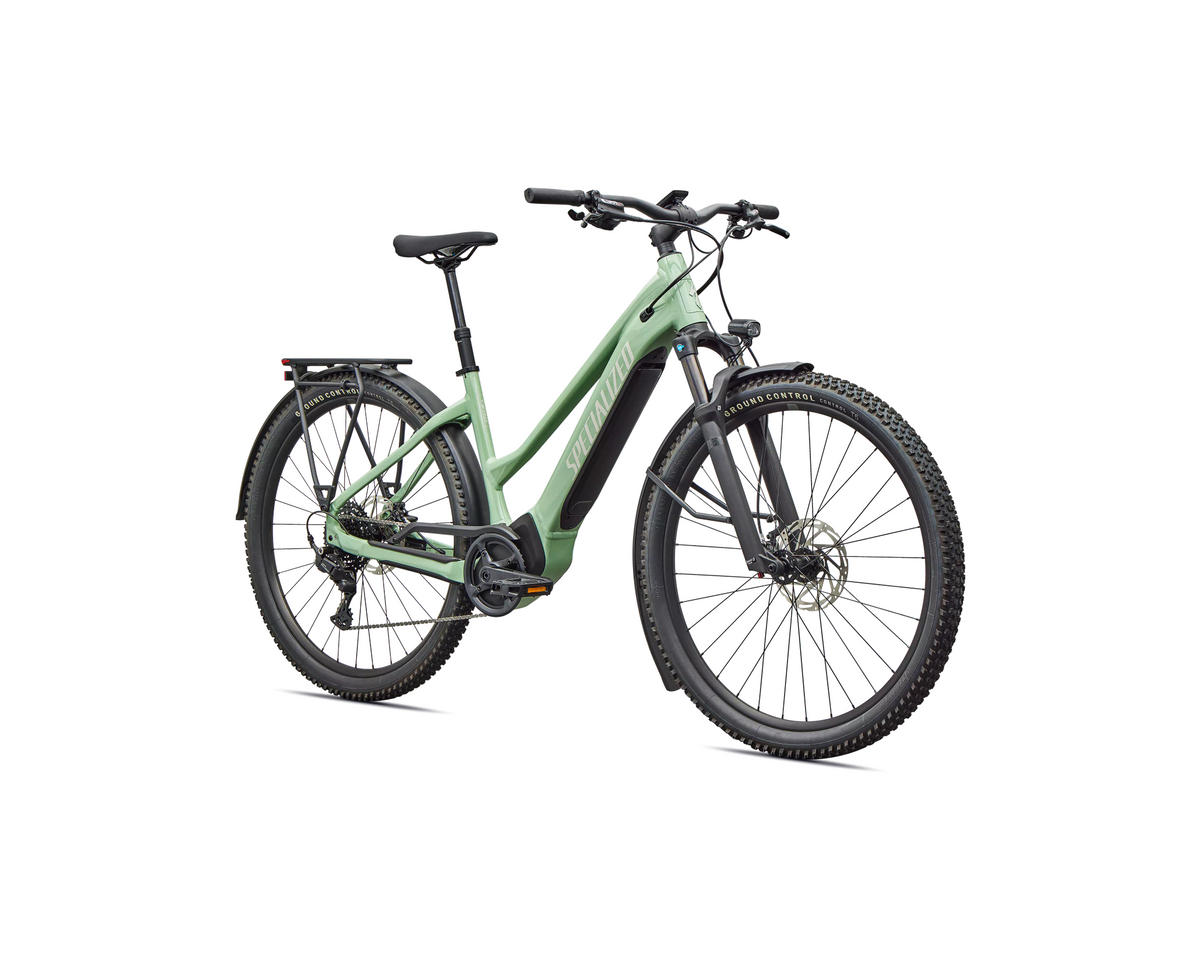 Specialized Turbo Tero 4.0 Step-Through EQ 2026 - Gloss Pistachio / Dolomite – Herstelleransicht 2
