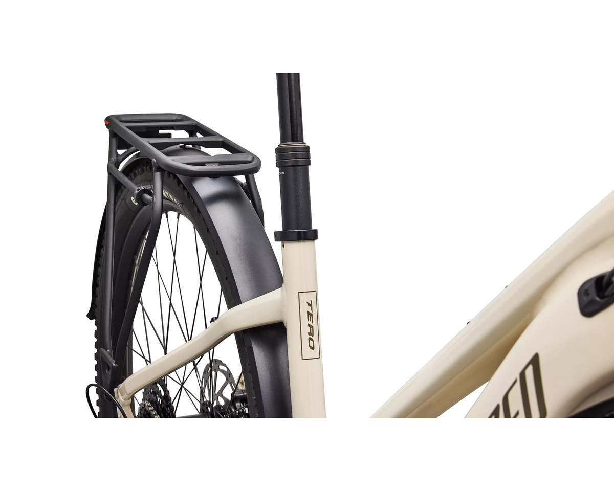 Specialized Turbo Tero 4.0 Step-Through EQ 2026 - Gloss White Mountains / Gunmetal – Herstelleransicht 6