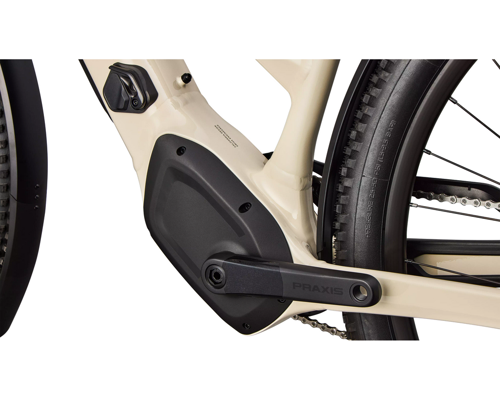 Specialized Turbo Tero 4.0 Step-Through EQ 2026 - Gloss White Mountains / Gunmetal – Herstelleransicht 7