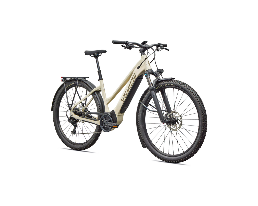 Specialized Turbo Tero 4.0 Step-Through EQ 2026 - Gloss White Mountains / Gunmetal – Herstelleransicht 2