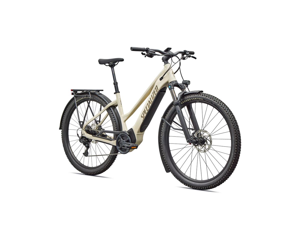 Specialized Turbo Tero 4.0 Step-Through EQ 2026 - Gloss White Mountains / Gunmetal – Herstelleransicht 2