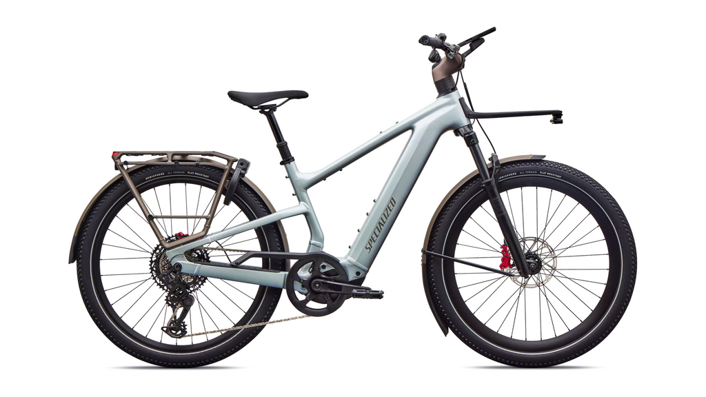Specialized Turbo Vado 3 EVO 6.0 – Gloss Agave Grey / Black Pearl – Seitenansicht
