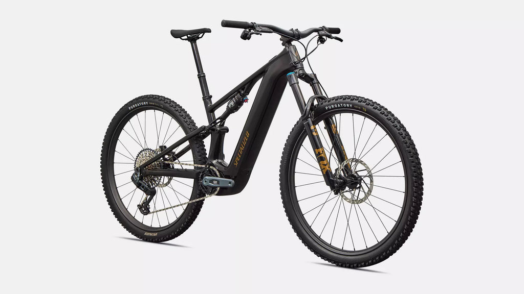 Specialized Turbo Levo R Expert 2026 - Gloss Carbon / Burnt Gold Metallic – Ansicht 2