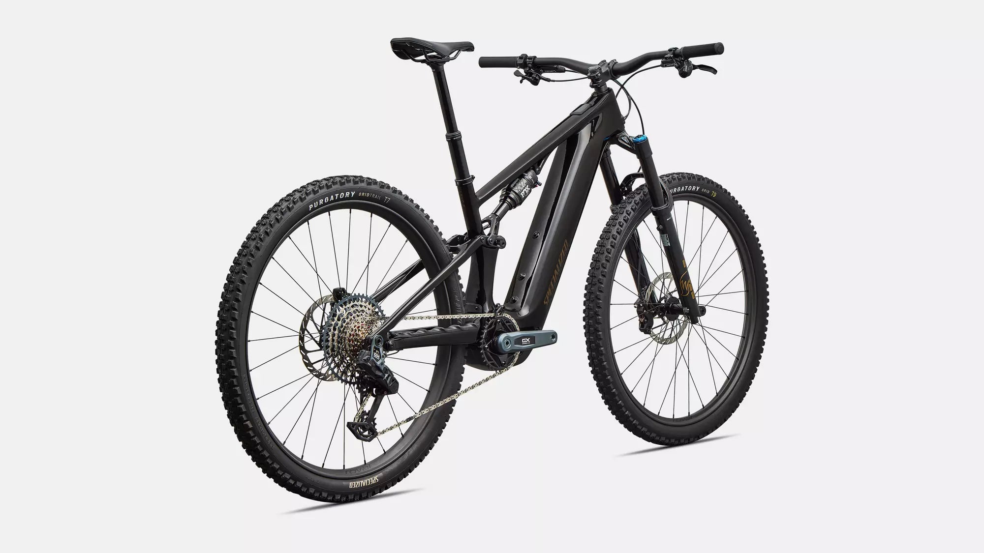 Specialized Turbo Levo R Expert 2026 - Gloss Carbon / Burnt Gold Metallic – Ansicht 3