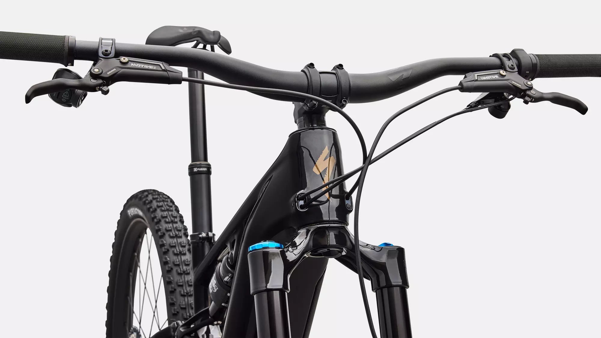 Specialized Turbo Levo R Expert 2026 - Gloss Carbon / Burnt Gold Metallic – Ansicht 5