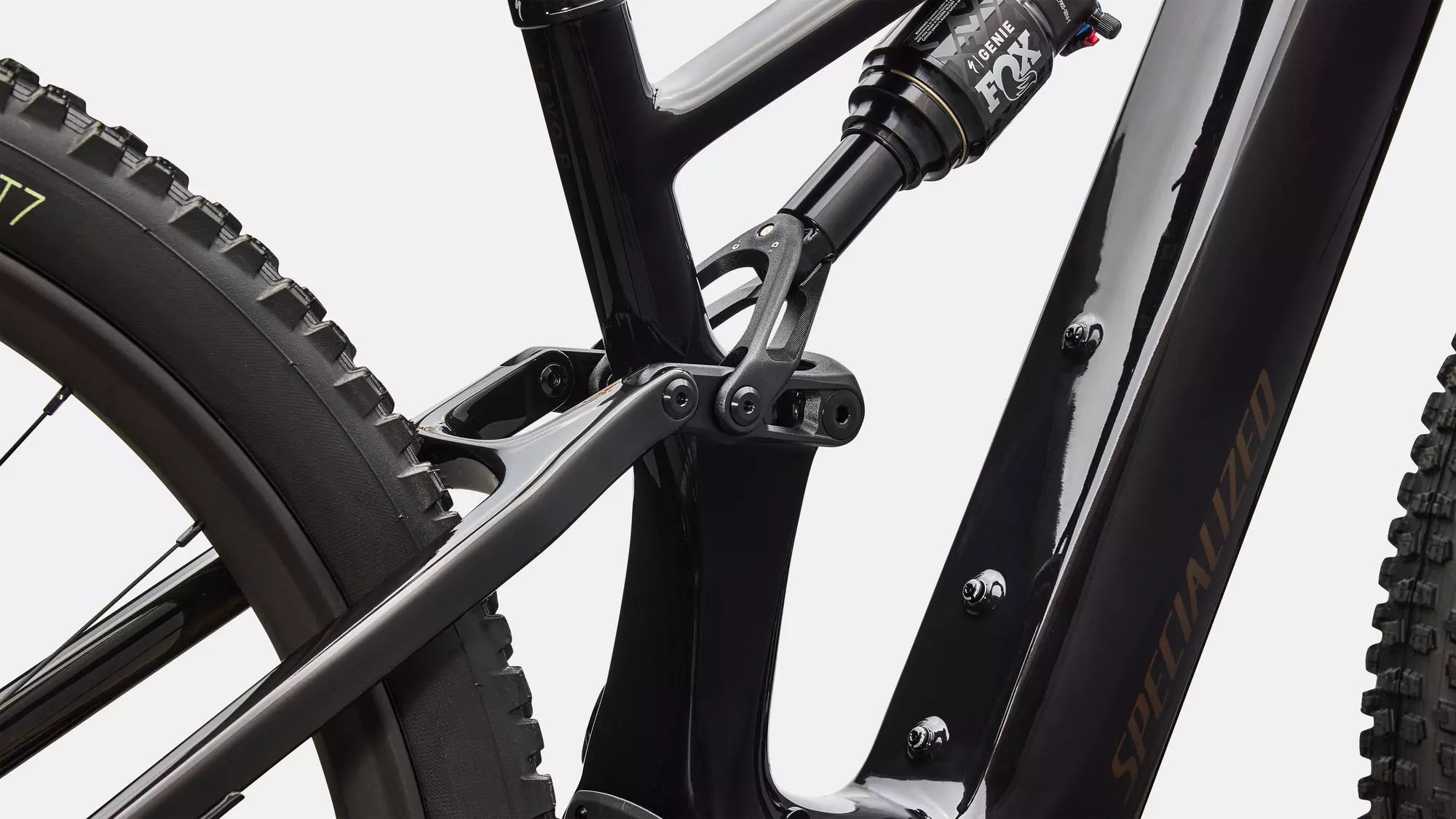 Specialized Turbo Levo R Expert 2026 - Gloss Carbon / Burnt Gold Metallic – Ansicht 8