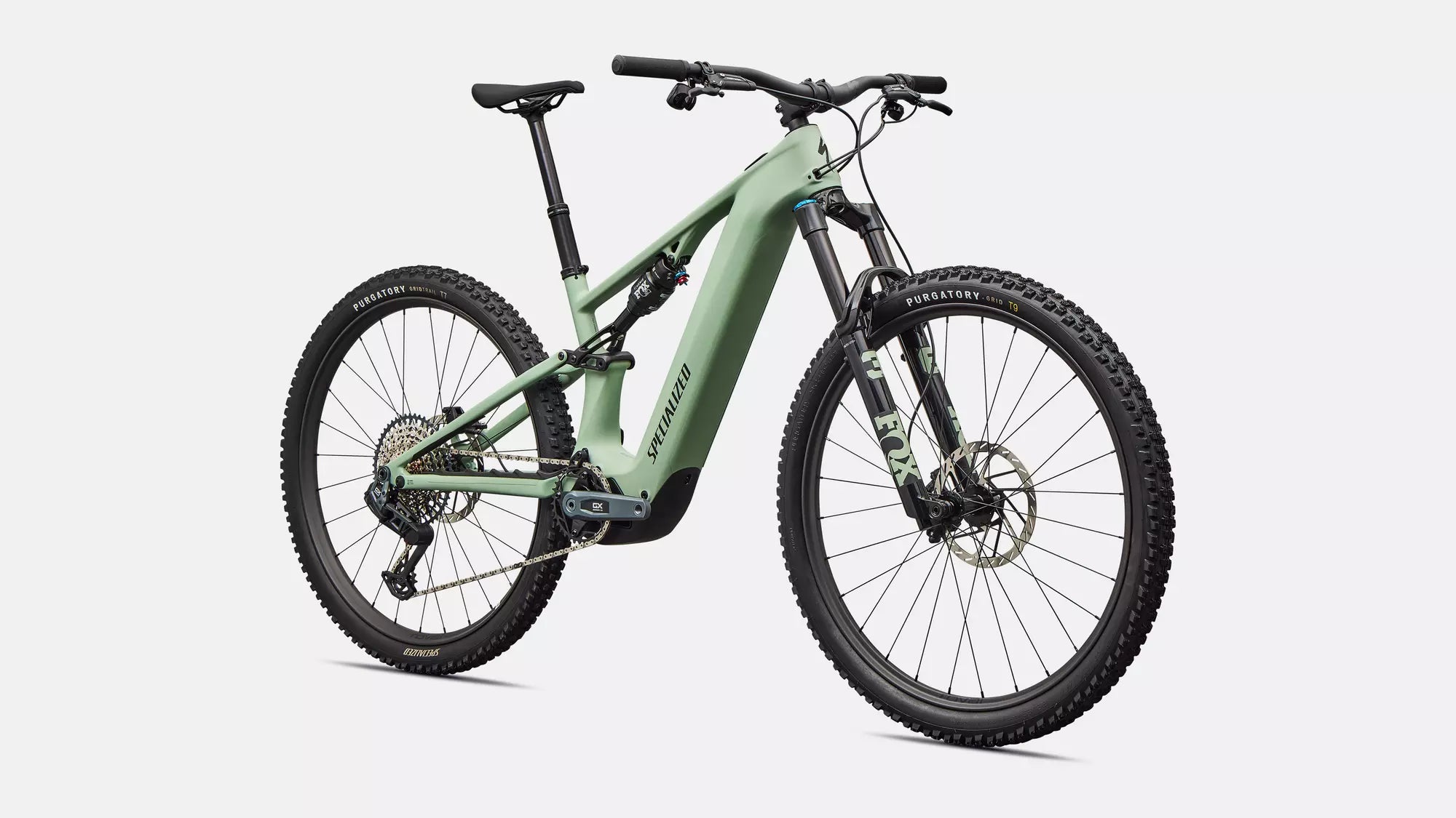 Specialized Turbo Levo R Expert 2026 - Satin Pistachio / Dark Moss Green – Ansicht 2