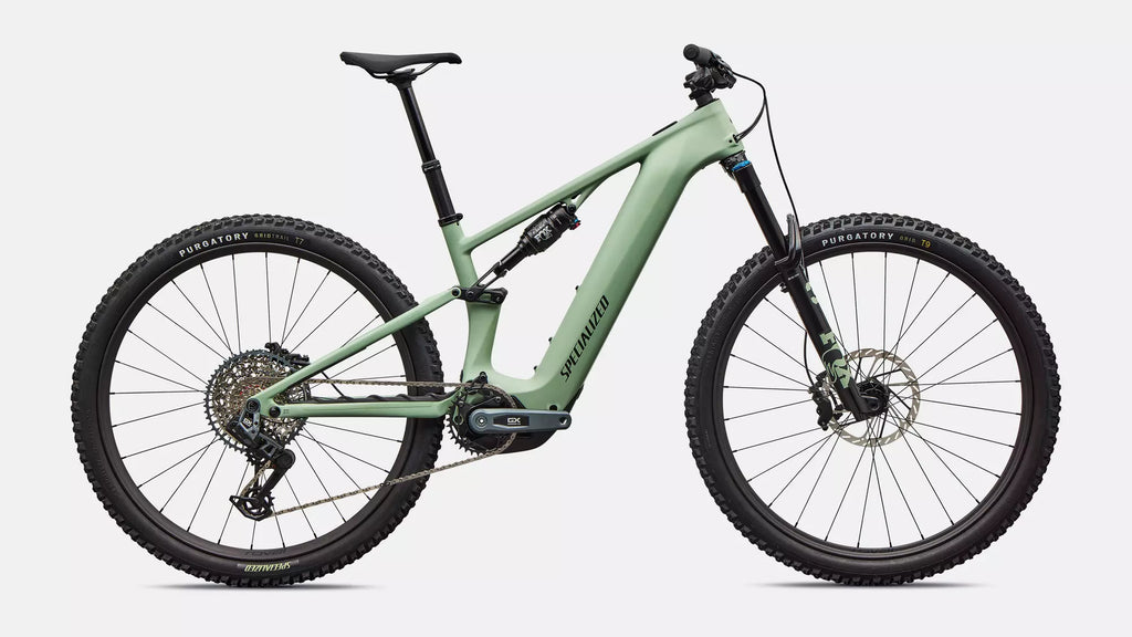 Specialized Turbo Levo R Expert 2026 - Satin Pistachio / Dark Moss Green – Ansicht 1