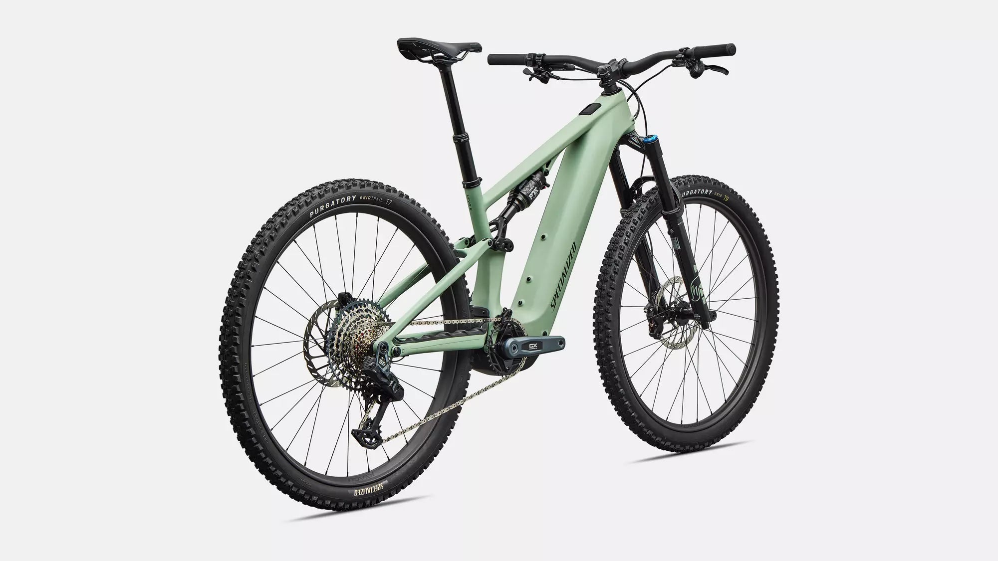 Specialized Turbo Levo R Expert 2026 - Satin Pistachio / Dark Moss Green – Ansicht 3