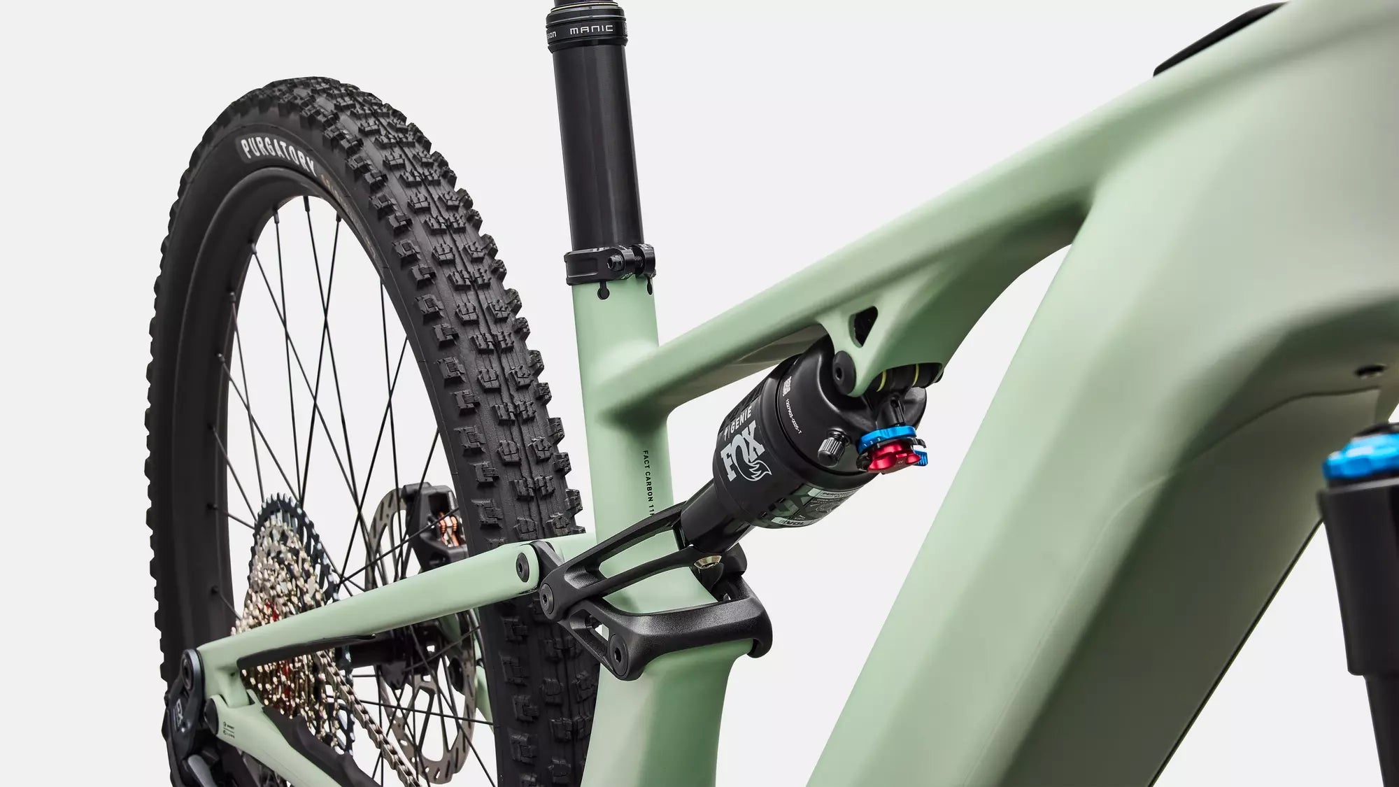 Specialized Turbo Levo R Expert 2026 - Satin Pistachio / Dark Moss Green – Ansicht 6