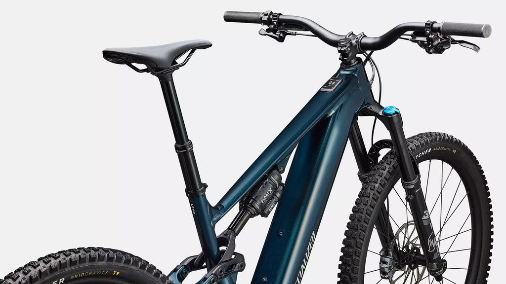 Specialized Turbo Levo 4 Comp Alloy 2026 - Gloss Deep Lake Metallic / Dune White – Detailansicht 4