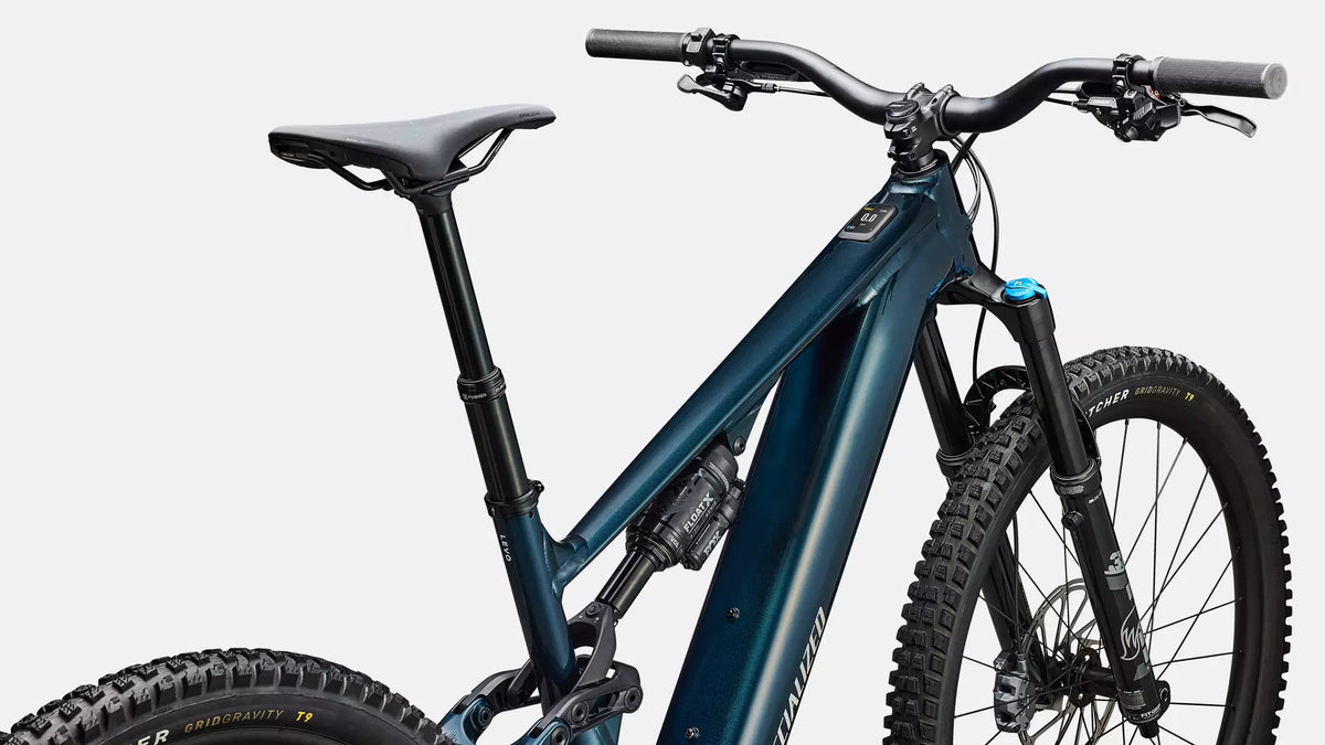 Specialized Turbo Levo 4 Comp Alloy 2026 - Gloss Deep Lake Metallic / Dune White – Detailansicht 4