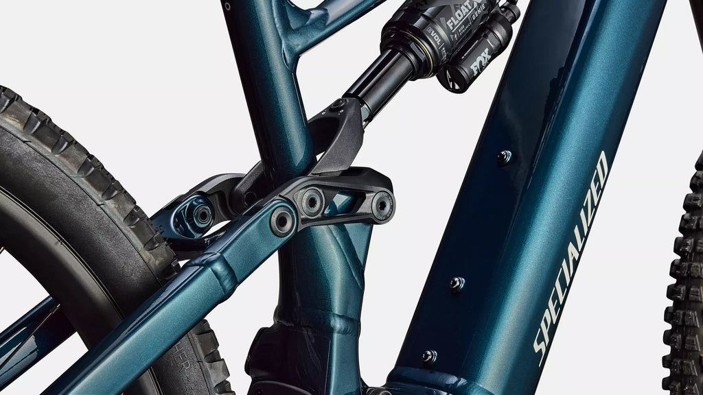 Specialized Turbo Levo 4 Comp Alloy 2026 - Gloss Deep Lake Metallic / Dune White – Detailansicht 8