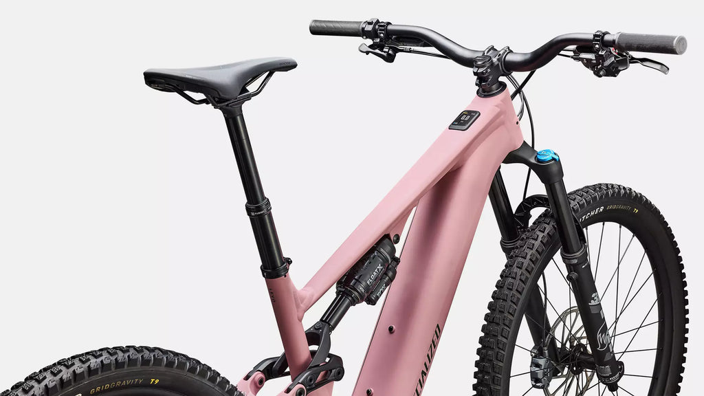 Specialized Turbo Levo 4 Comp Alloy 2026 - Satin Dusky Pink / Cypress Metallic – Detailansicht 4
