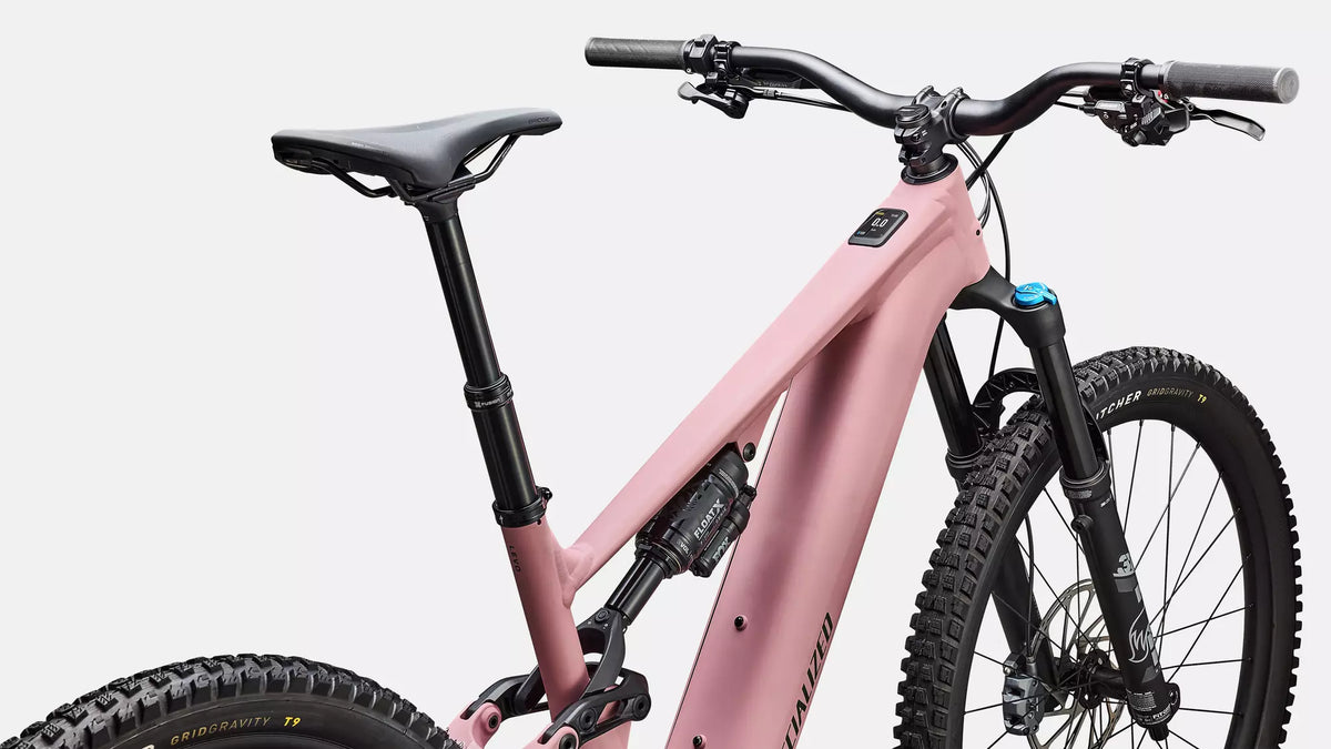 Specialized Turbo Levo 4 Comp Alloy 2026 - Satin Dusky Pink / Cypress Metallic – Detailansicht 4