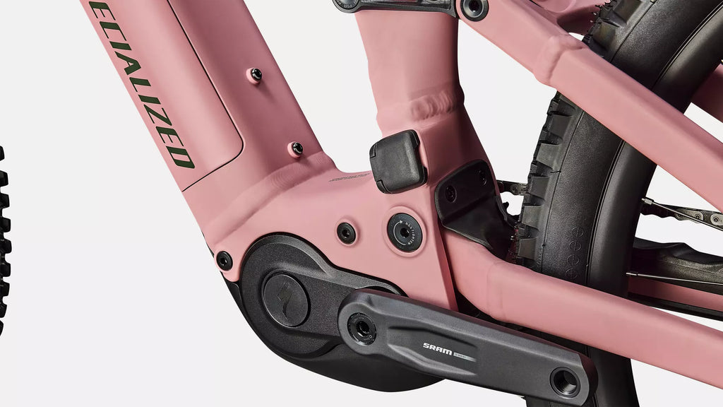 Specialized Turbo Levo 4 Comp Alloy 2026 - Satin Dusky Pink / Cypress Metallic – Detailansicht 7