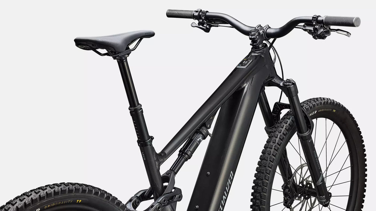 Specialized Turbo Levo 4 Alloy 2026 - Gloss Metallic Obsidian / Silver Dust – Detailansicht 4