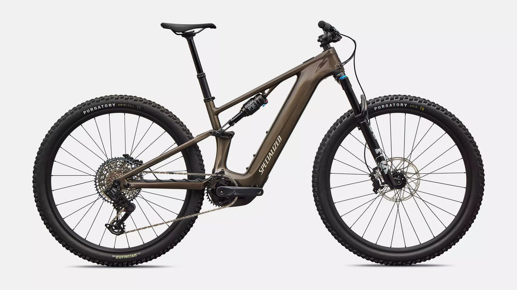 Specialized Turbo Levo R Comp 2026 - Gloss Gunmetal / White Mountains – Ansicht 1