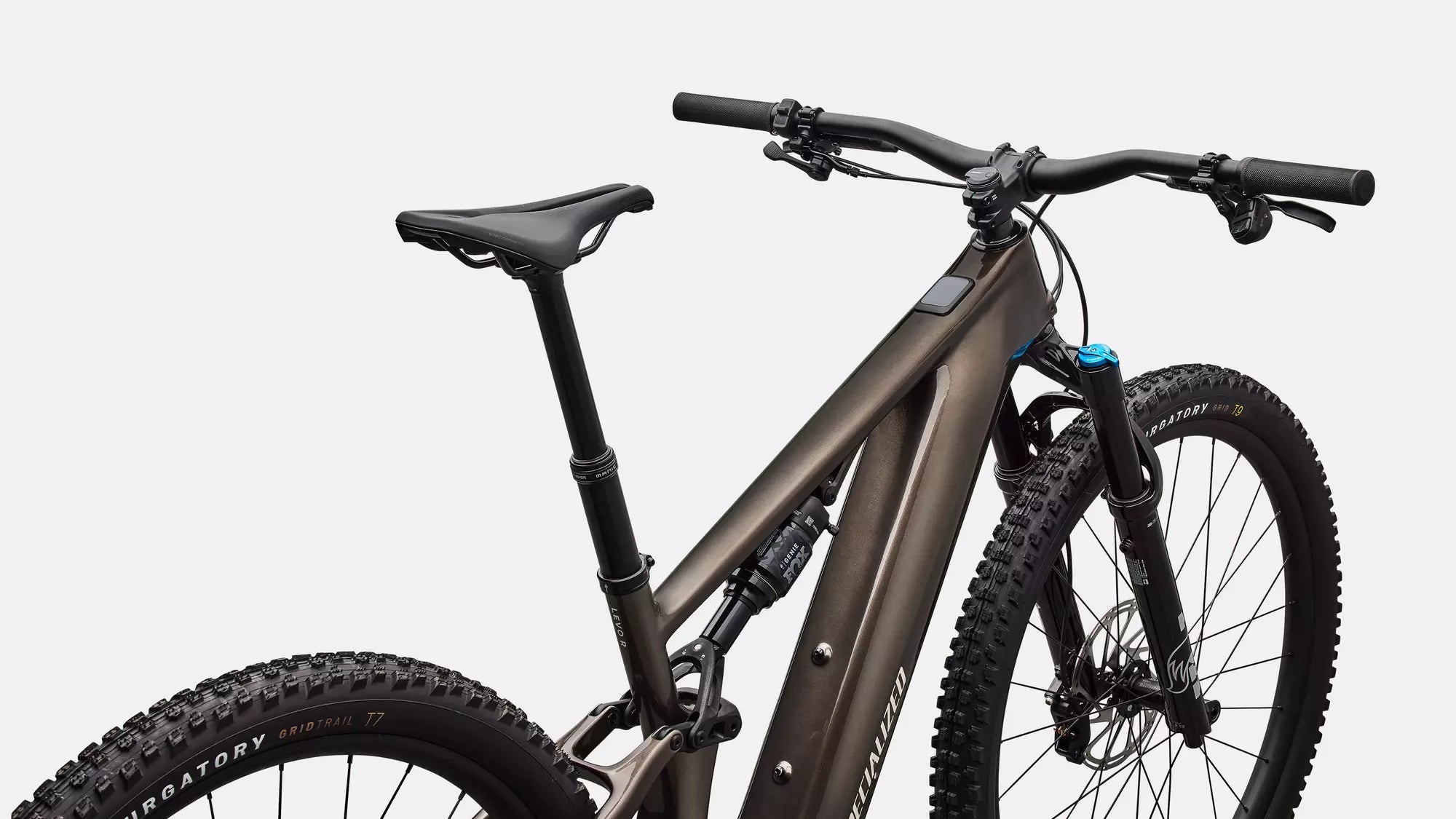 Specialized Turbo Levo R Comp 2026 - Gloss Gunmetal / White Mountains – Ansicht 4