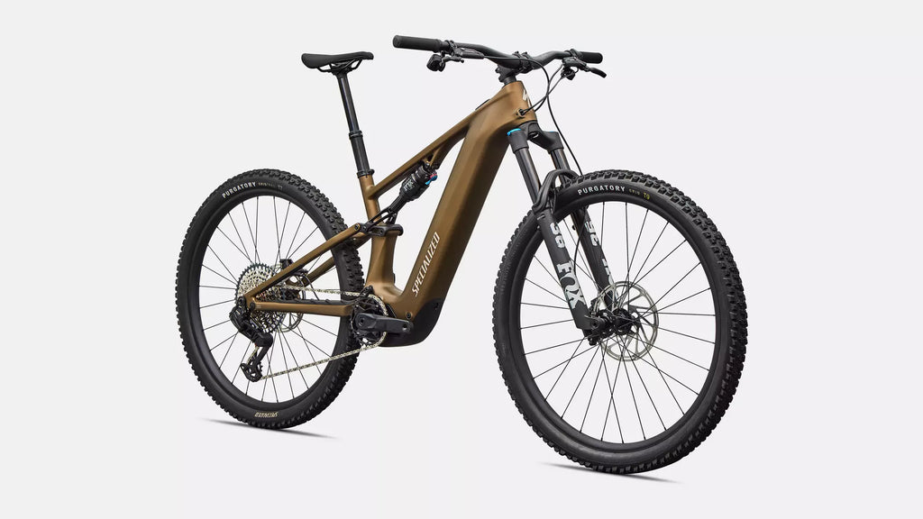 Specialized Turbo Levo R Comp 2026 - Satin Burnt Gold Metallic / Sandstone Metallic – Ansicht 2