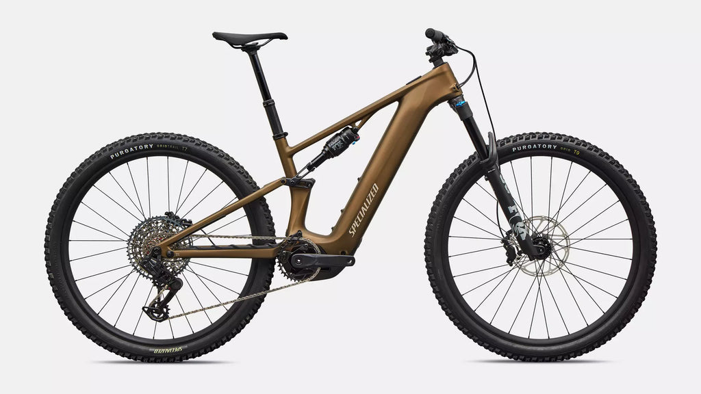 Specialized Turbo Levo R Comp 2026 - Satin Burnt Gold Metallic / Sandstone Metallic – Ansicht 1