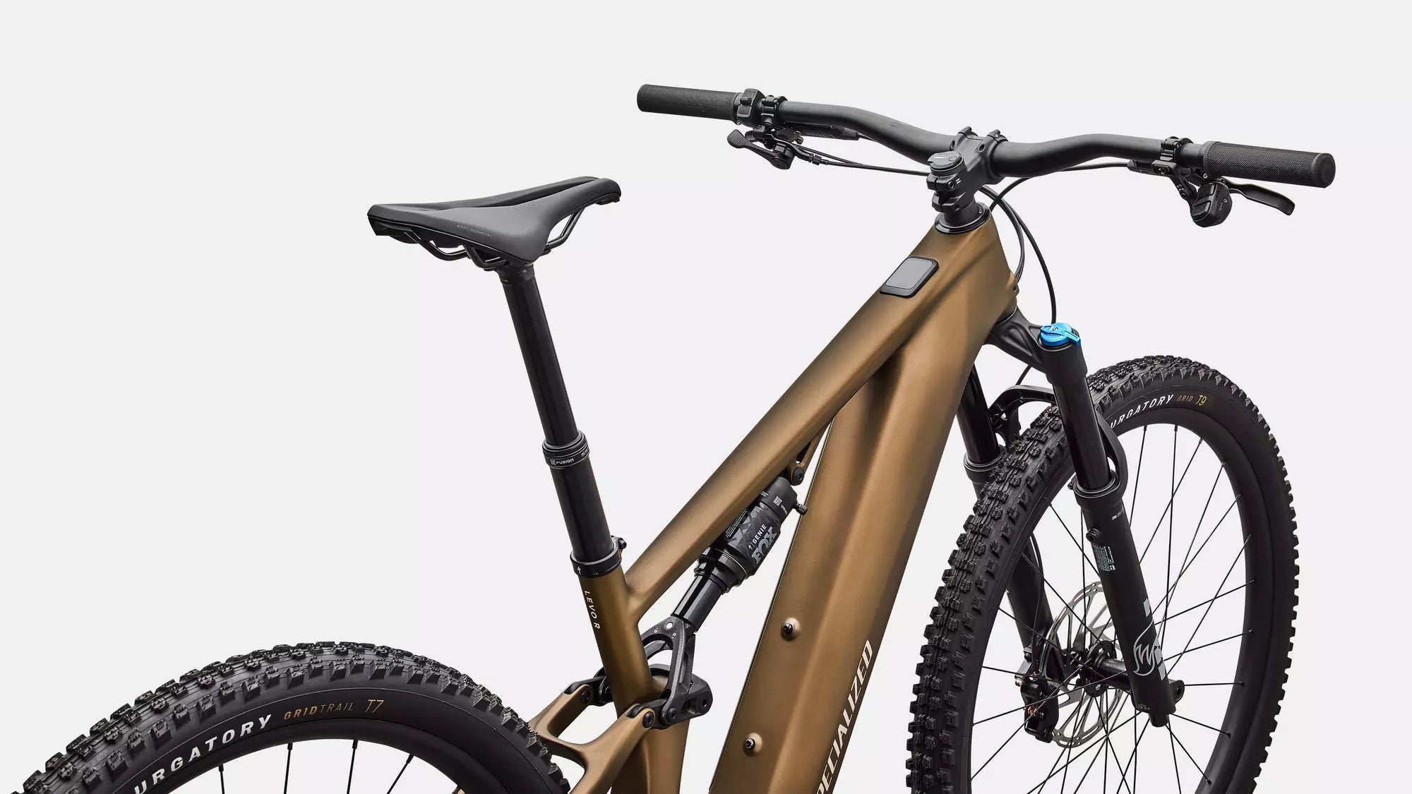 Specialized Turbo Levo R Comp 2026 - Satin Burnt Gold Metallic / Sandstone Metallic – Ansicht 4