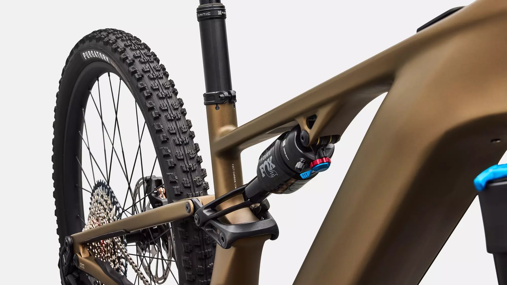 Specialized Turbo Levo R Comp 2026 - Satin Burnt Gold Metallic / Sandstone Metallic – Ansicht 6