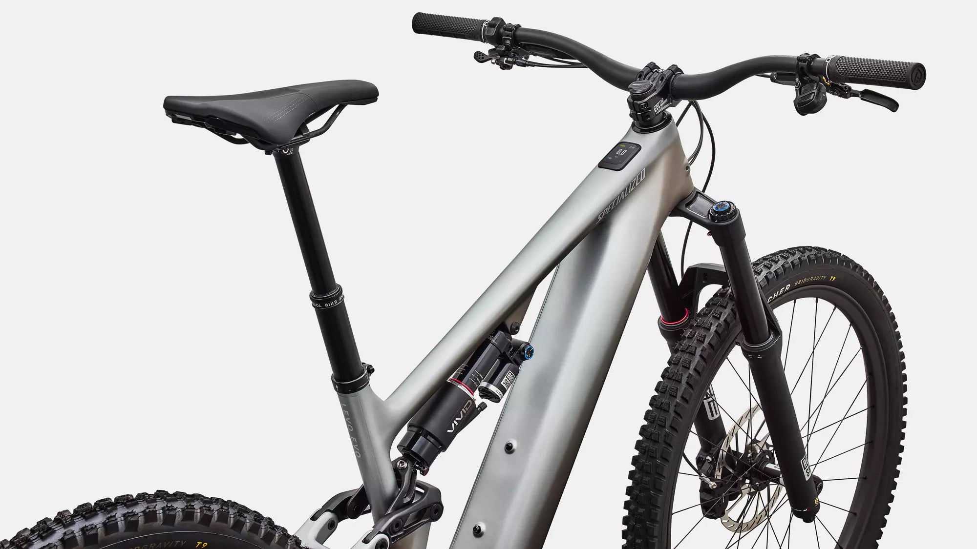 Specialized Levo 4 EVO Pro 2027 - Satin Shadow / Silver Dust – Ansicht 4