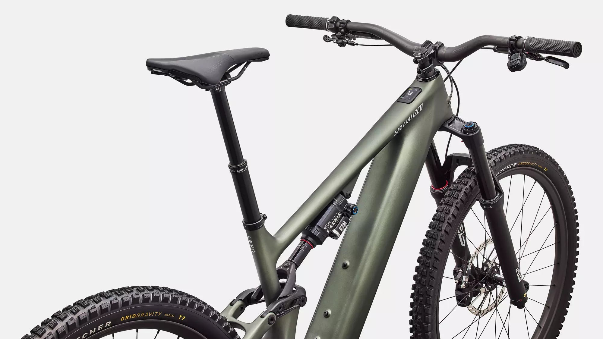 Specialized Turbo Levo 4 Pro 2027 - Satin Bottle Green / Silver Dust – Ansicht 4
