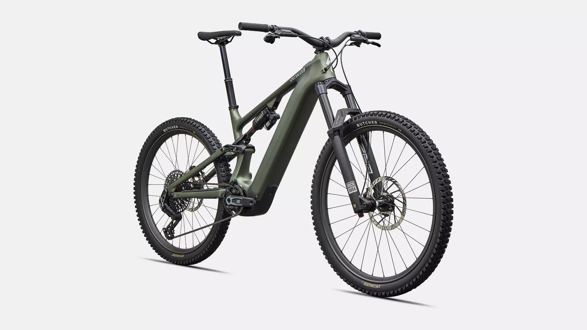 Specialized Turbo Levo 4 Pro 2027 - Satin Bottle Green / Silver Dust – Ansicht 2