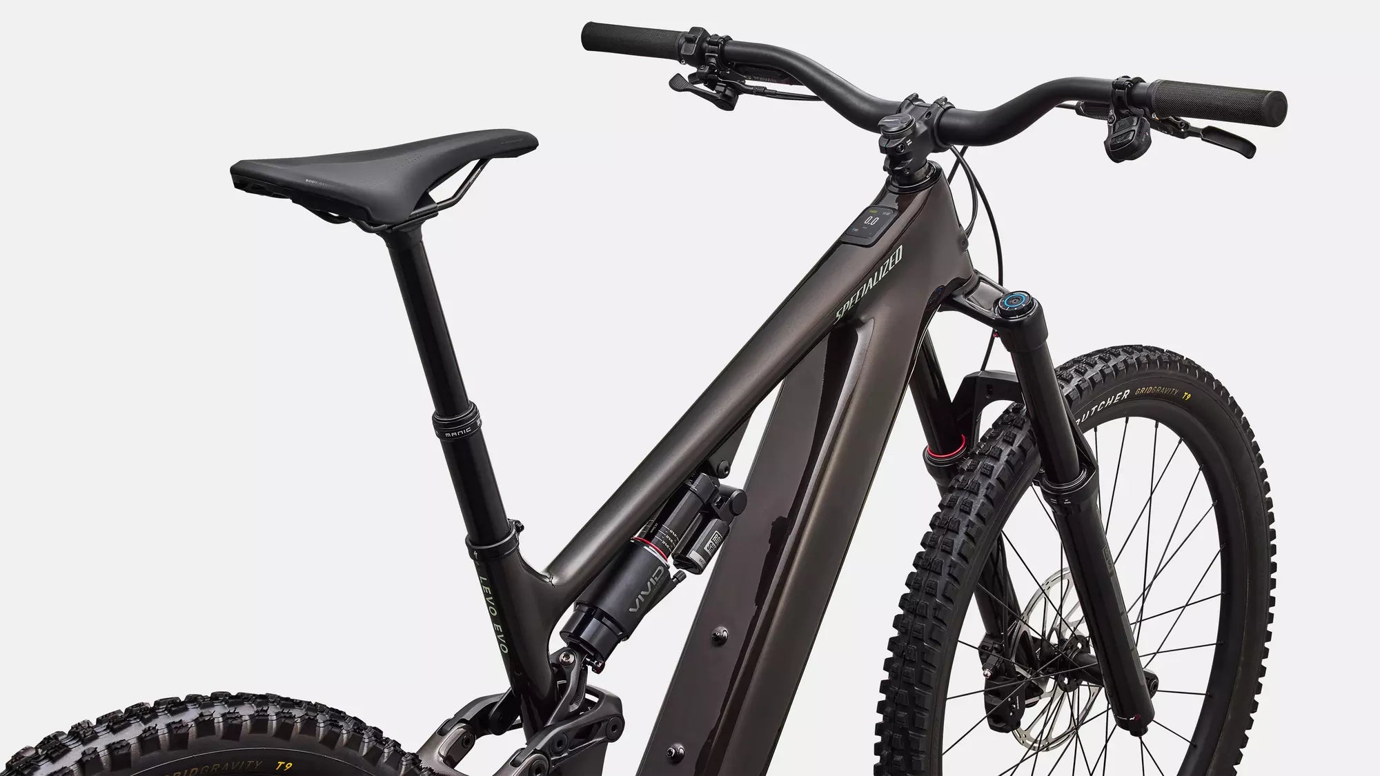 Specialized Levo 4 EVO Comp 2027 - Gloss Warm Smoke / Pistachio – Ansicht 4