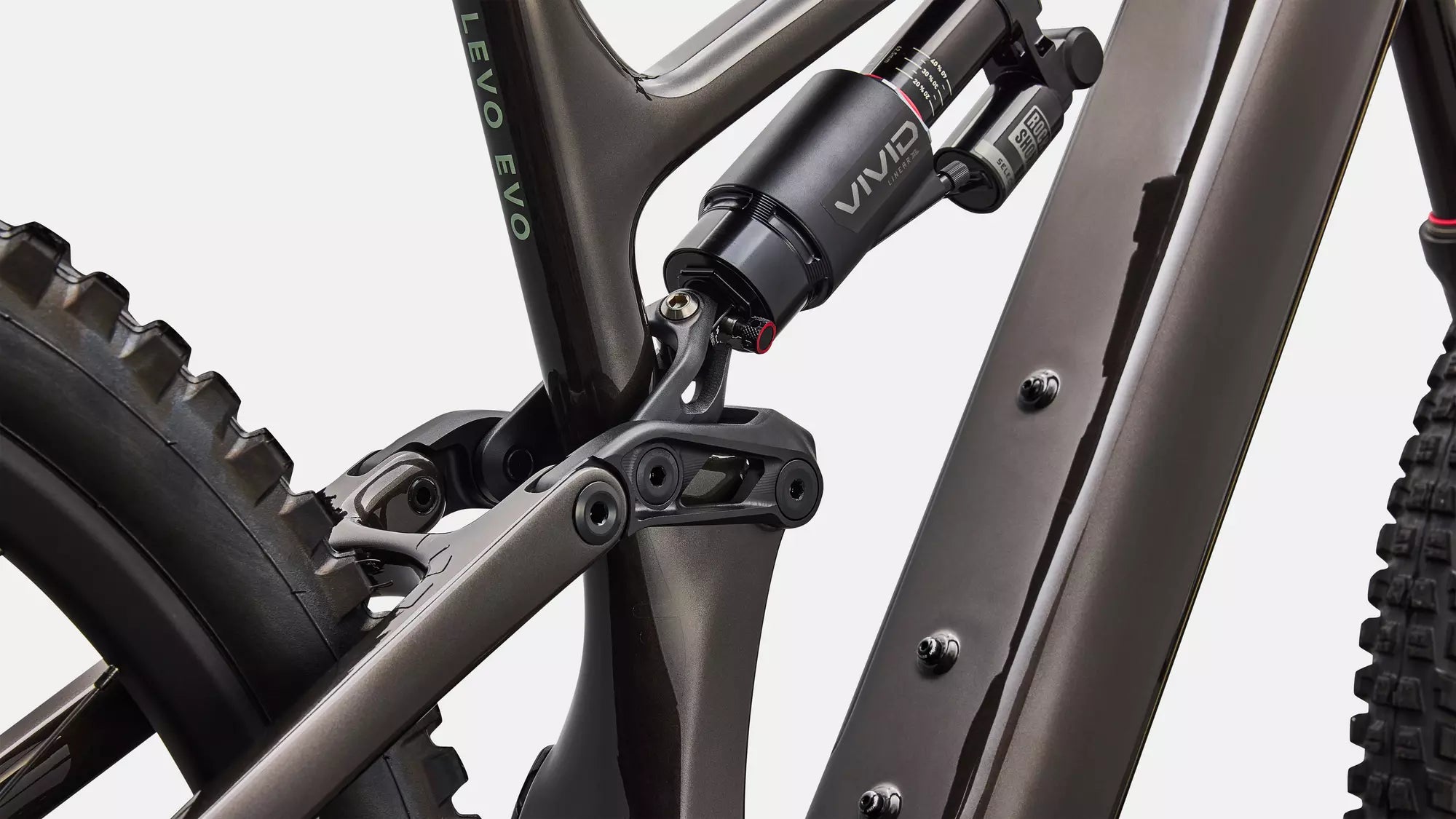 Specialized Levo 4 EVO Comp 2027 - Gloss Warm Smoke / Pistachio – Ansicht 8