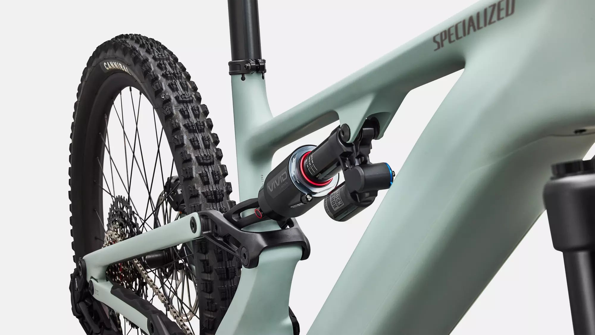 Specialized Levo 4 EVO Comp 2027 - Satin Agave Grey / Desert Metallic – Ansicht 6