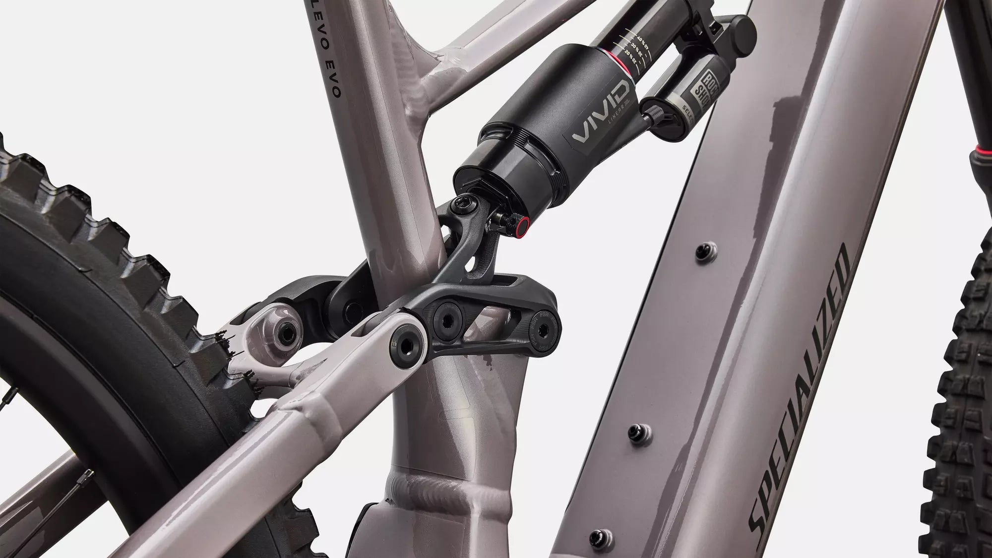 Specialized Levo 4 EVO Comp Alloy 2027 - Gloss Desert Metallic / Metallic Obsidian – Ansicht 8