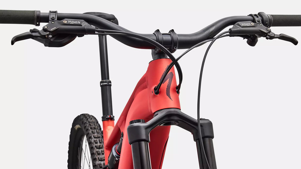 Specialized Levo 4 EVO Comp Alloy 2027 - Satin Redwood Metallic / Bordeaux Metallic – Ansicht 5